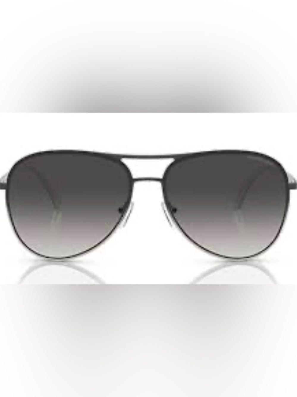 Vivienne Westwood Aviator Sunglasses Black Gray Gradient